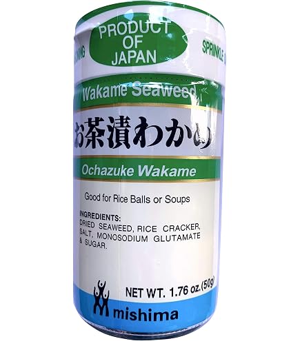 Amazon.com : Mishima Ochazuke Wakame Seaweed and Rice Cracker